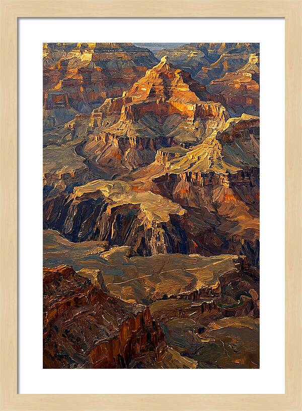 Ancient Eroded Badlands Landscape