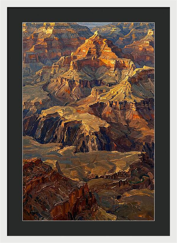 Ancient Eroded Badlands Landscape