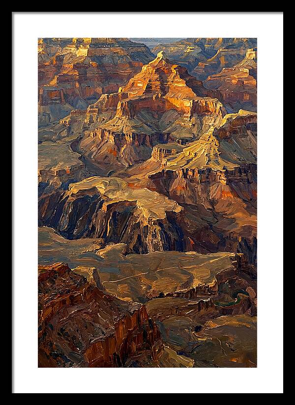 Ancient Eroded Badlands Landscape