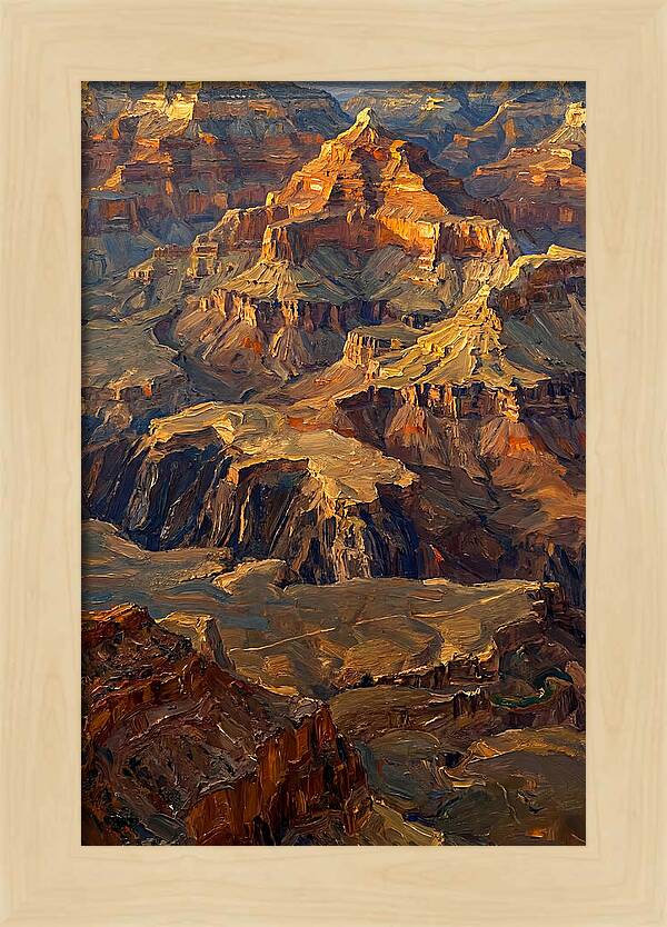 Ancient Eroded Badlands Landscape