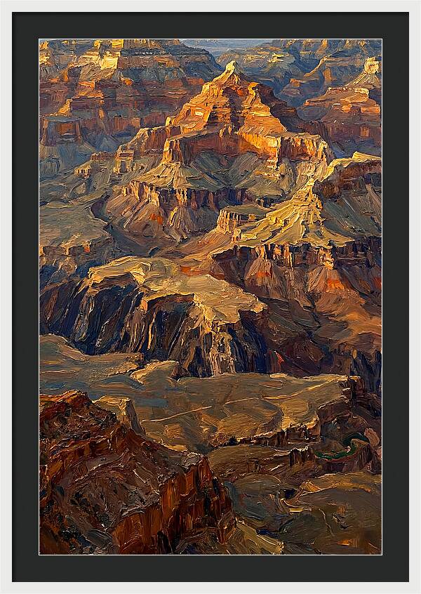 Ancient Eroded Badlands Landscape