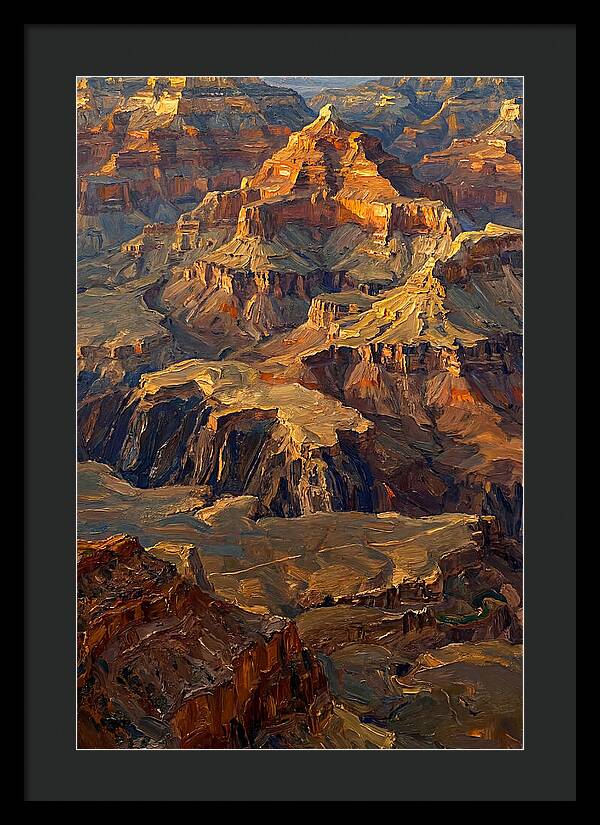 Ancient Eroded Badlands Landscape