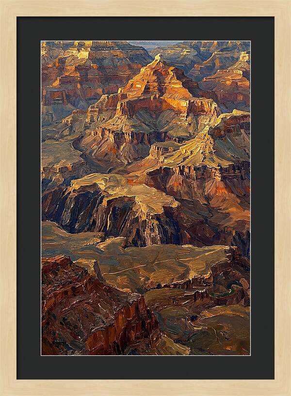 Ancient Eroded Badlands Landscape