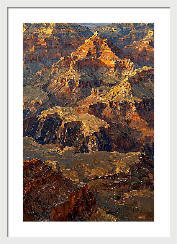 Ancient Eroded Badlands Landscape