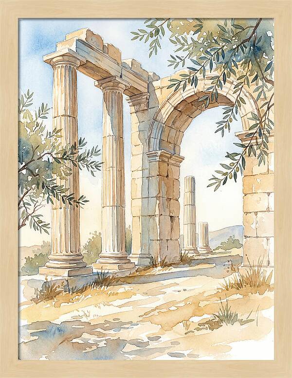 Ancient Greek Architecture Serenity