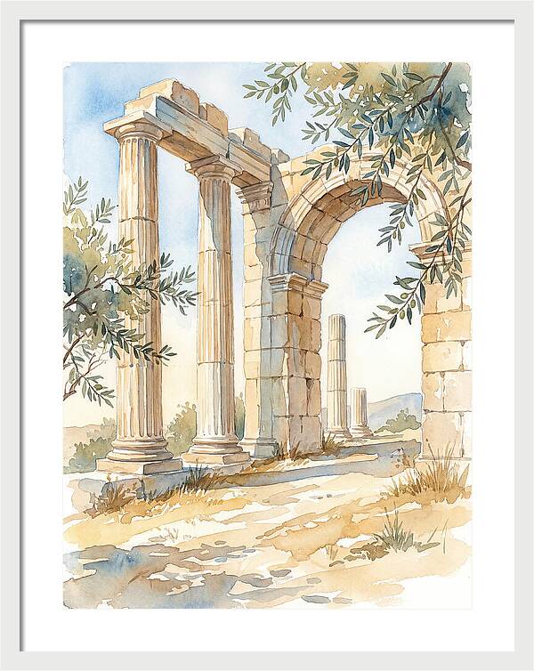 Ancient Greek Architecture Serenity