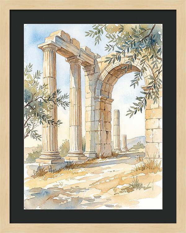 Ancient Greek Architecture Serenity