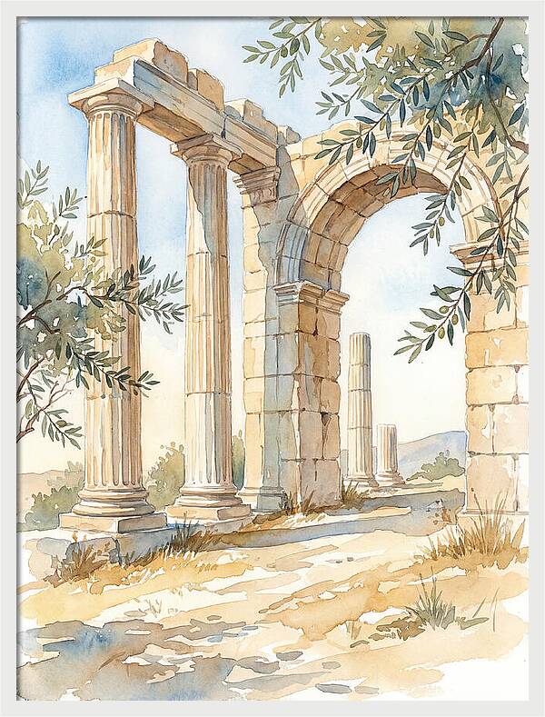 Ancient Greek Architecture Serenity