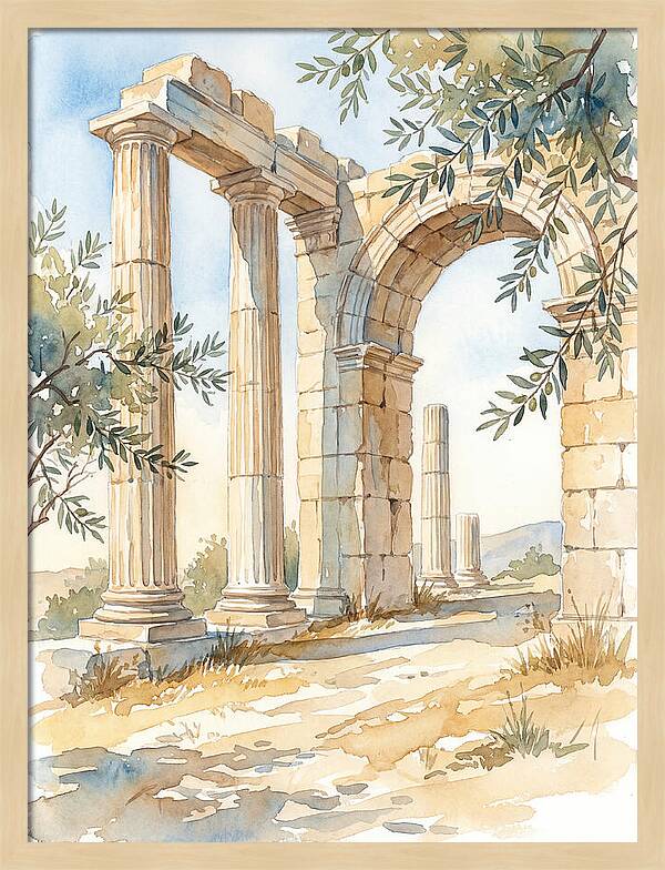 Ancient Greek Architecture Serenity