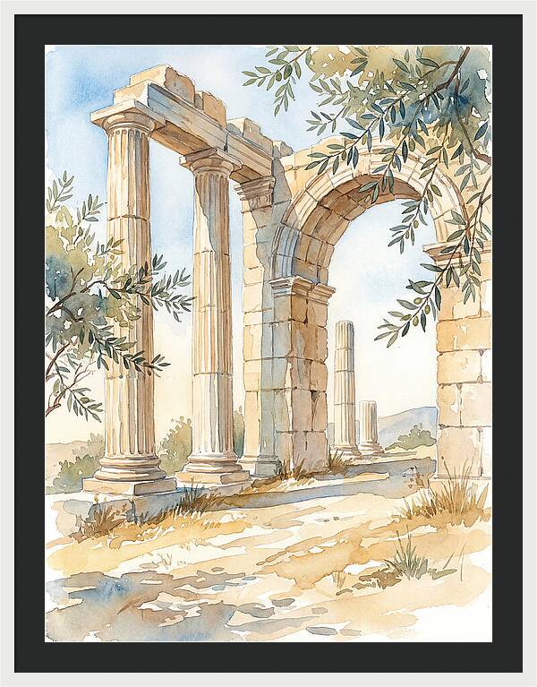 Ancient Greek Architecture Serenity