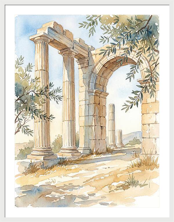 Ancient Greek Architecture Serenity