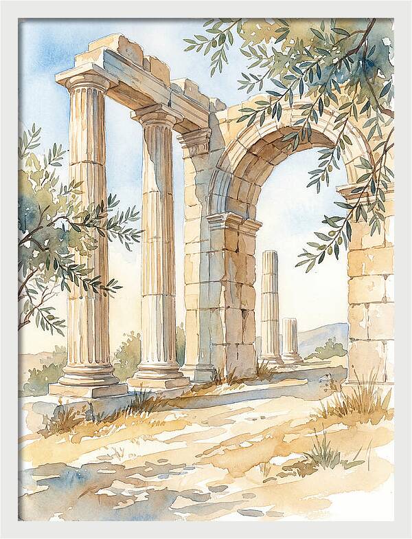 Ancient Greek Architecture Serenity