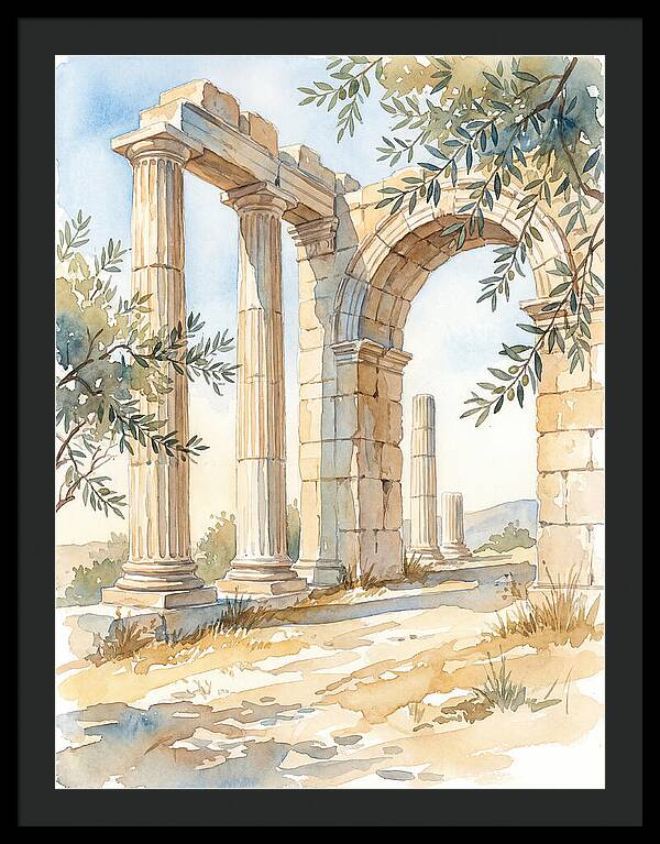 Ancient Greek Architecture Serenity
