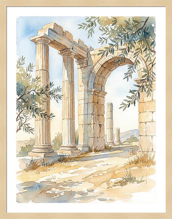 Ancient Greek Architecture Serenity