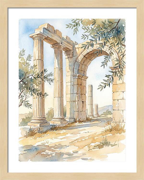 Ancient Greek Architecture Serenity