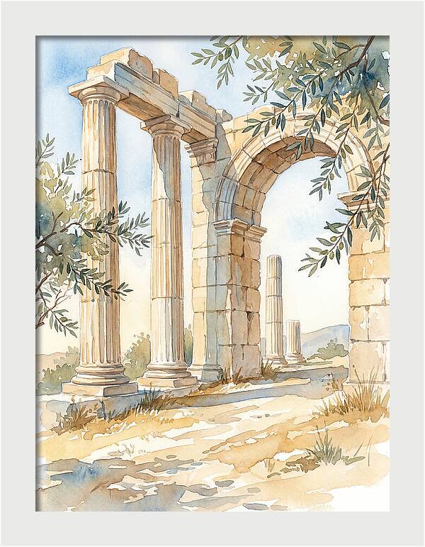 Ancient Greek Architecture Serenity