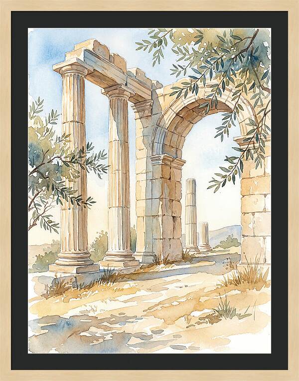 Ancient Greek Architecture Serenity