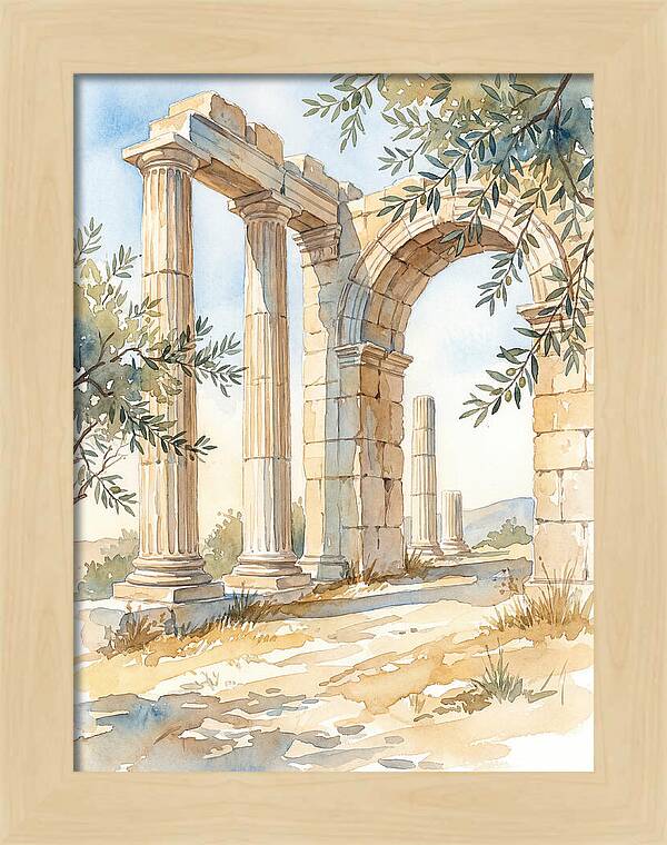 Ancient Greek Architecture Serenity