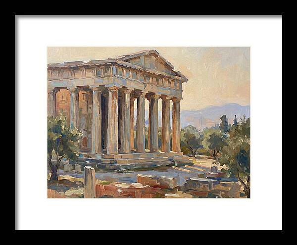 Ancient Greek Temple Serenity