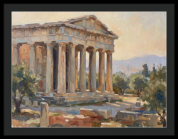 Ancient Greek Temple Serenity