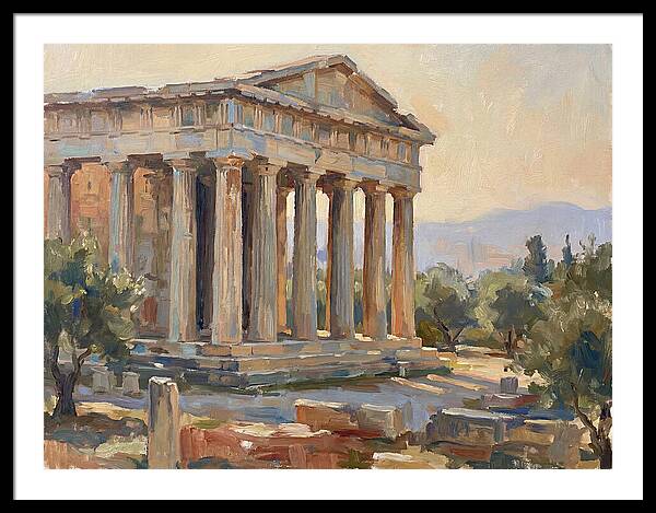 Ancient Greek Temple Serenity