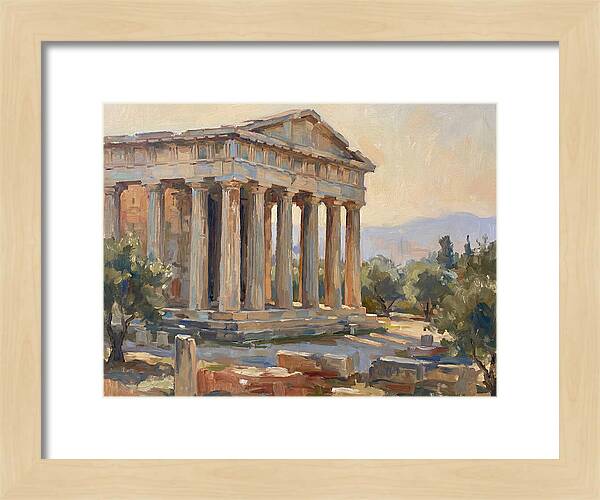 Ancient Greek Temple Serenity