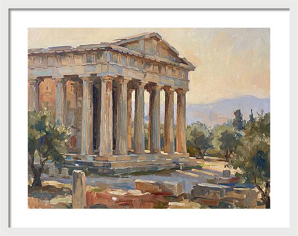 Ancient Greek Temple Serenity