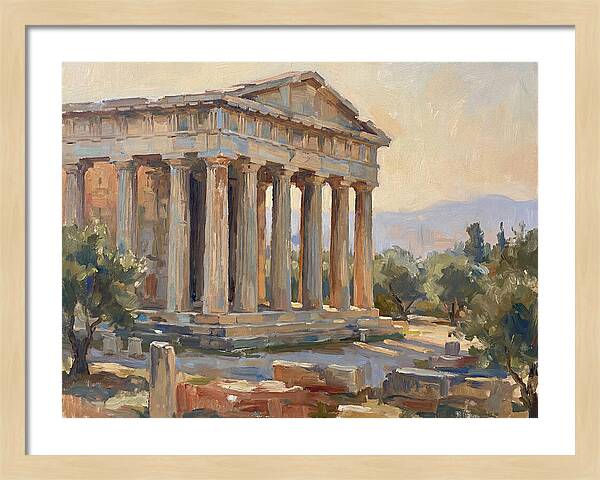 Ancient Greek Temple Serenity