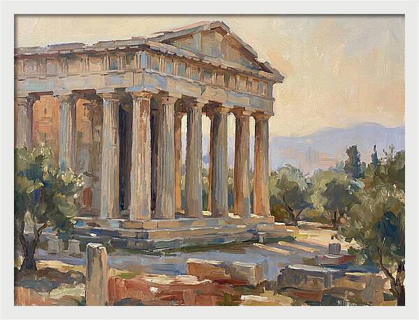 Ancient Greek Temple Serenity