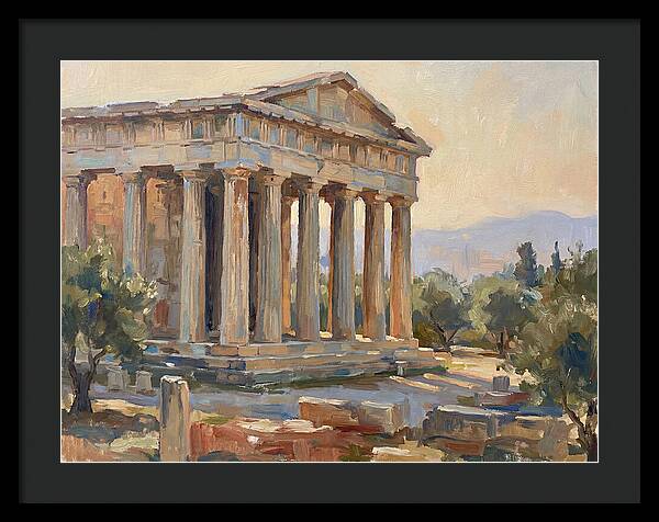 Ancient Greek Temple Serenity