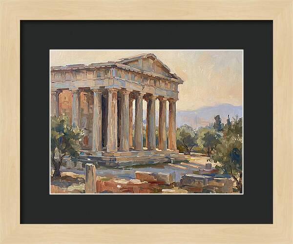 Ancient Greek Temple Serenity