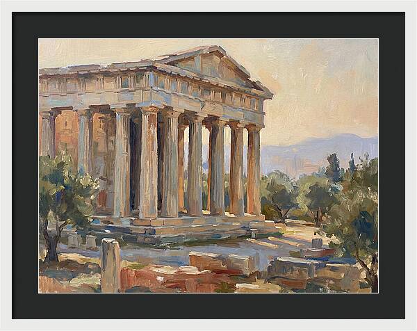 Ancient Greek Temple Serenity