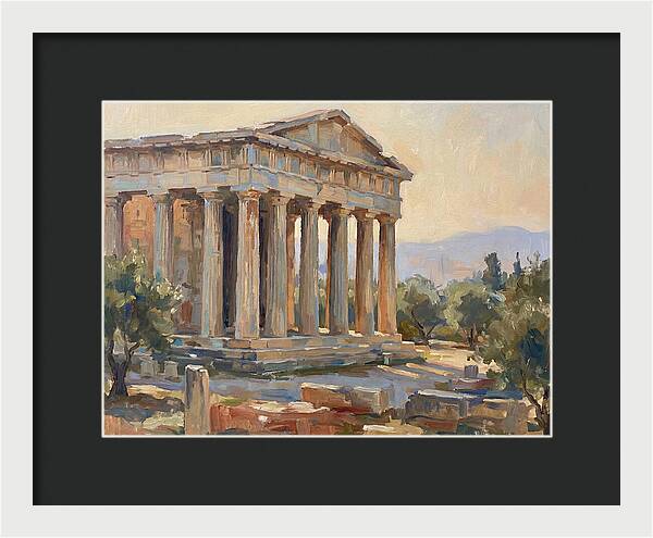 Ancient Greek Temple Serenity