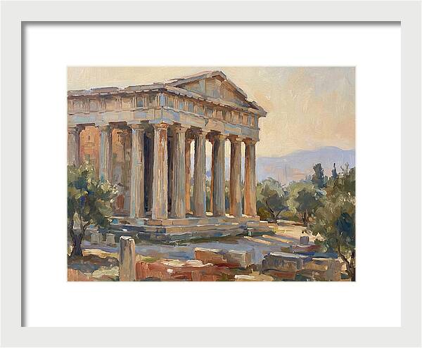 Ancient Greek Temple Serenity