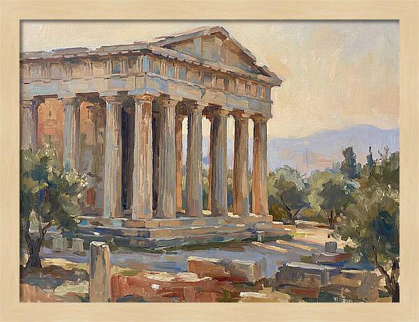 Ancient Greek Temple Serenity