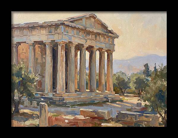 Ancient Greek Temple Serenity