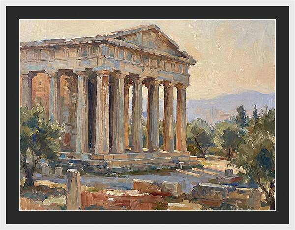 Ancient Greek Temple Serenity