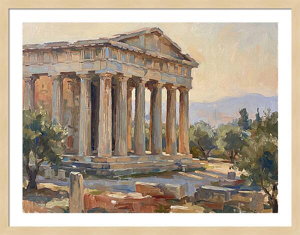 Ancient Greek Temple Serenity