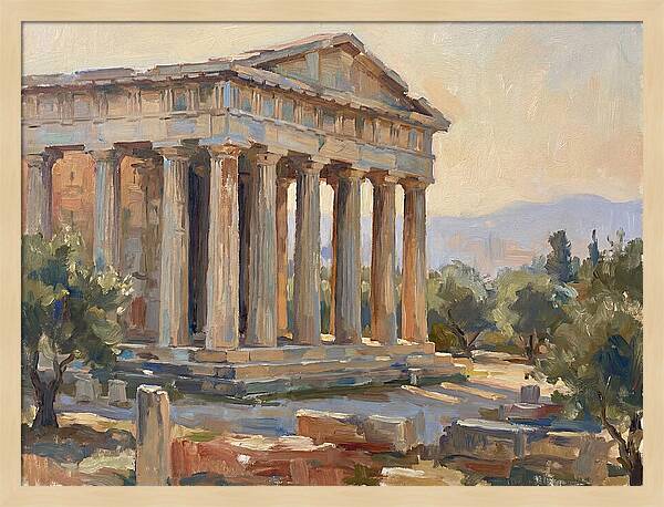 Ancient Greek Temple Serenity