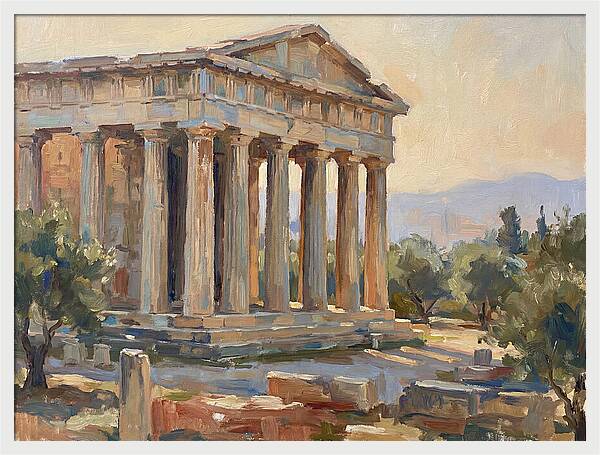 Ancient Greek Temple Serenity