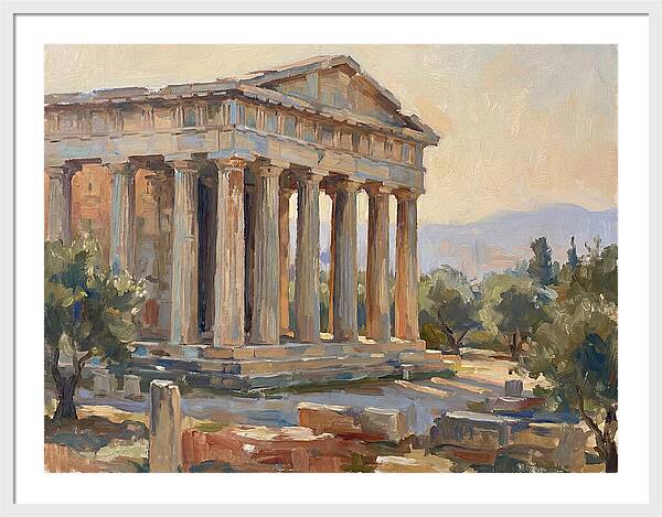 Ancient Greek Temple Serenity