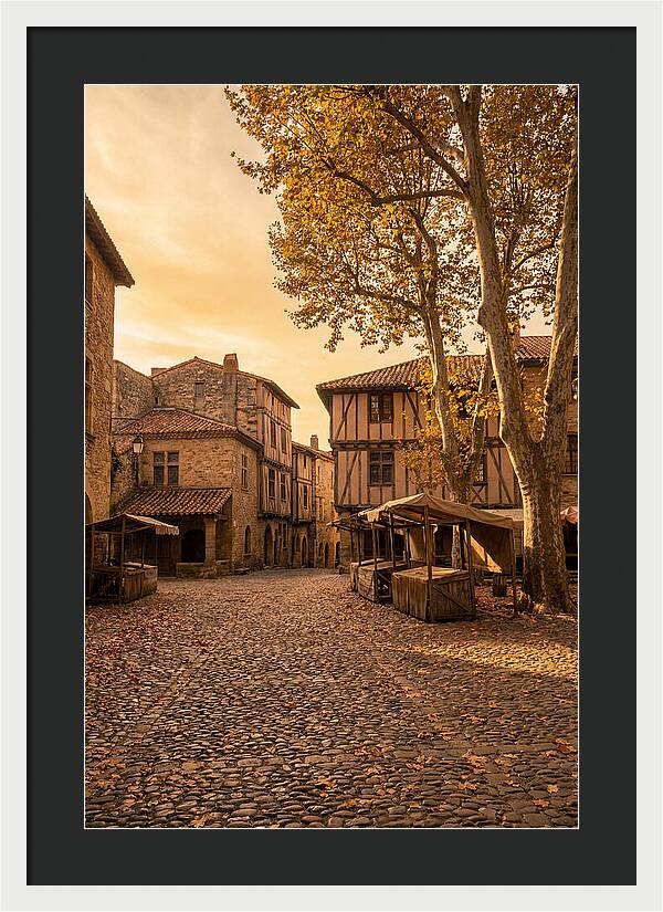 Ancient Market Square At Dusk
