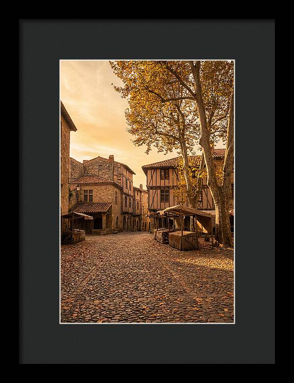 Ancient Market Square At Dusk