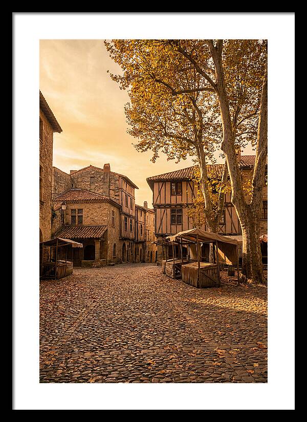 Ancient Market Square At Dusk