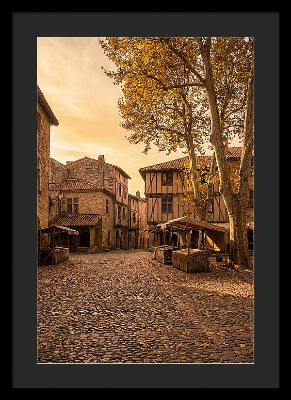Ancient Market Square At Dusk