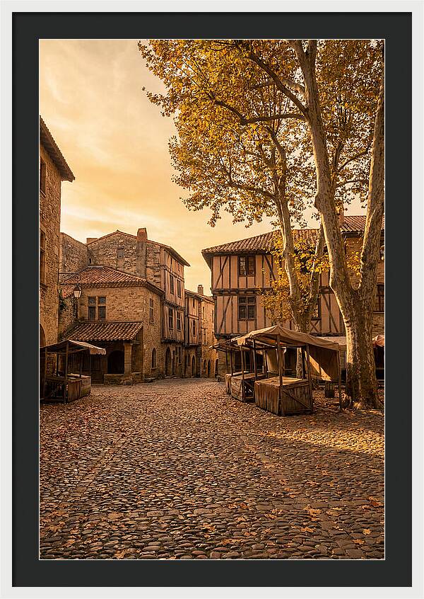Ancient Market Square At Dusk
