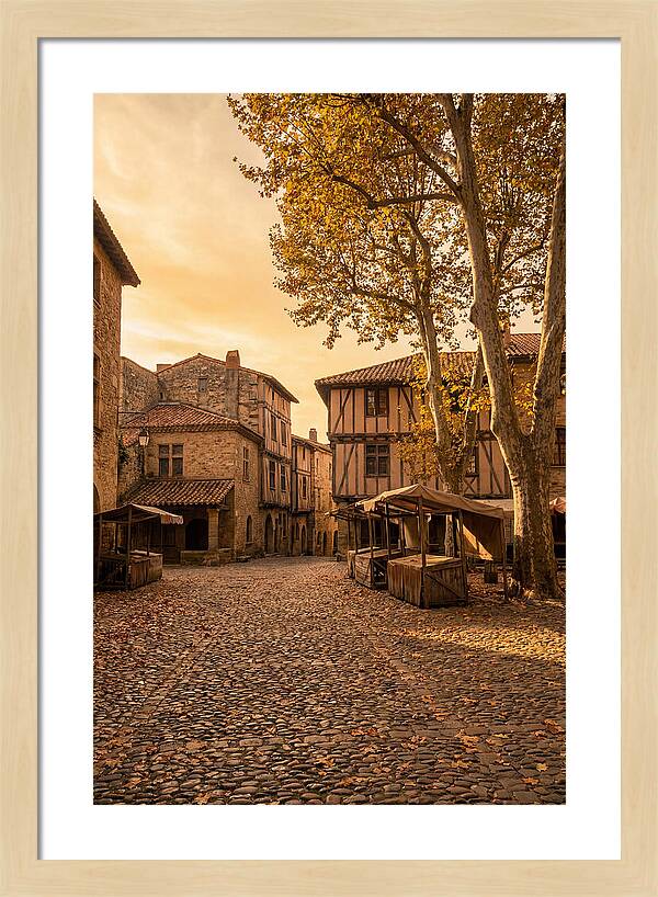 Ancient Market Square At Dusk