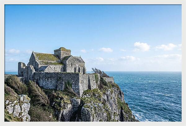 Ancient Monastery On The Cliff