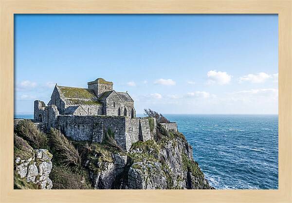 Ancient Monastery On The Cliff