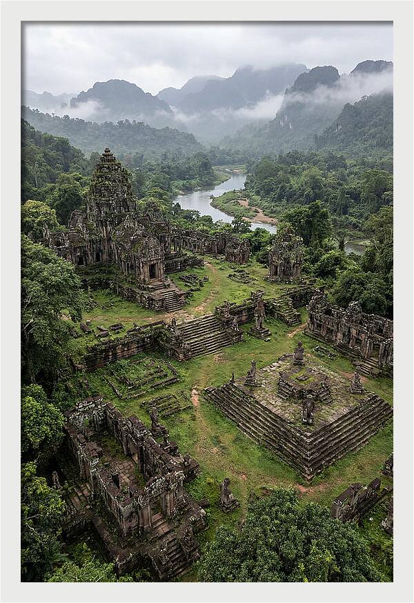 Ancient Ruins Amidst Lush Greenery